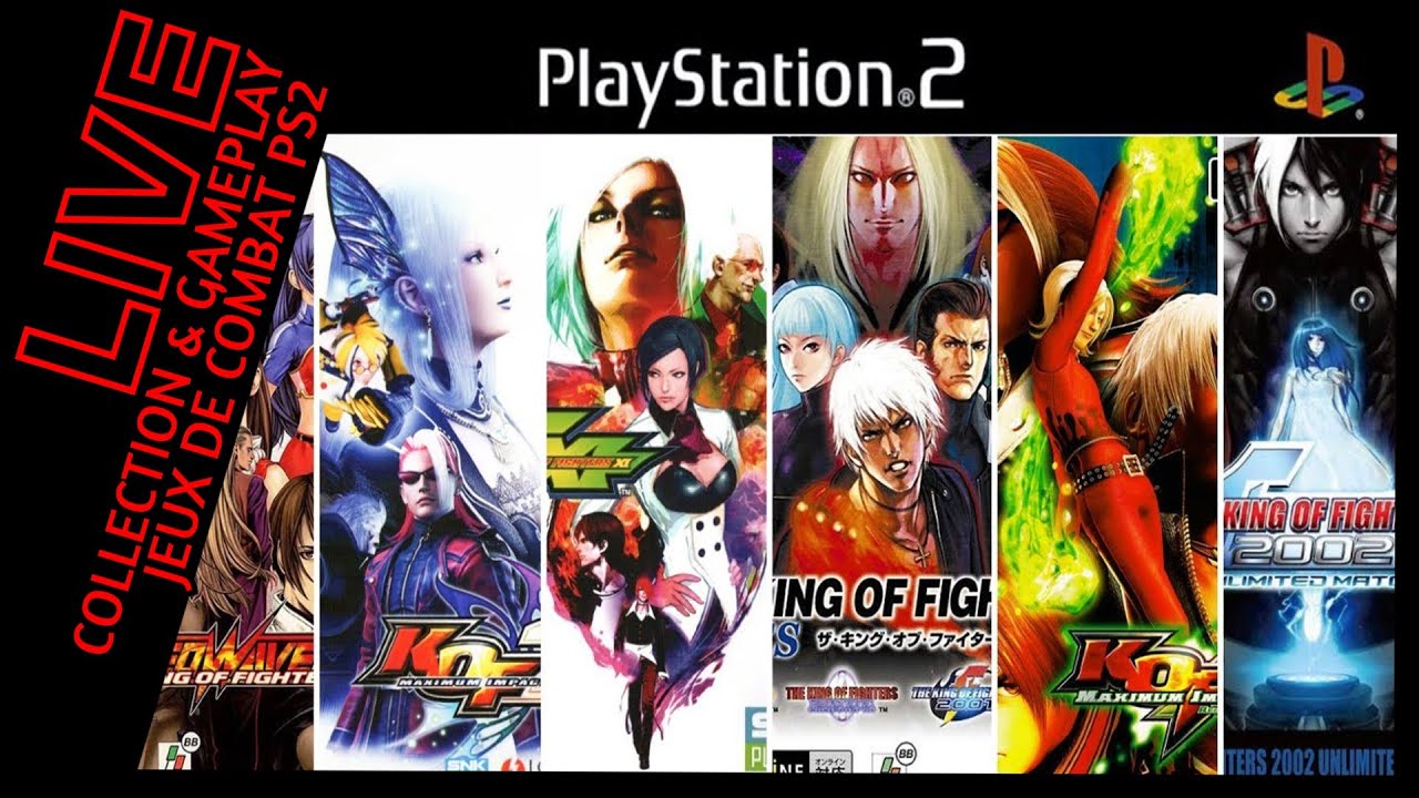  live jeux de combat ps2 collection gameplay youtube