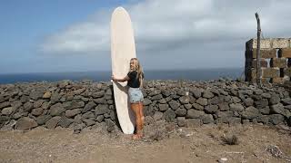 Canary Islands Longboard Surfing 2020 - YouTube
