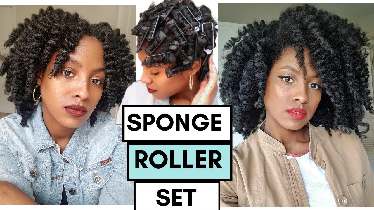 How to Roller Set Natural Hair - The Right Hairstyles