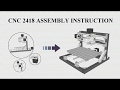 CNC-2418 3018 install video