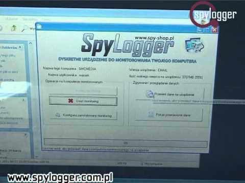 SpyLogger Mail - Keylogger Szpieg komputerowy