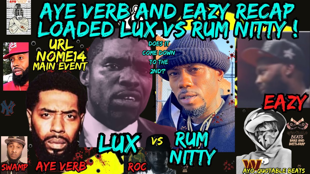 Battle Rap Legends React to Lux vs Nitty - YouTube
