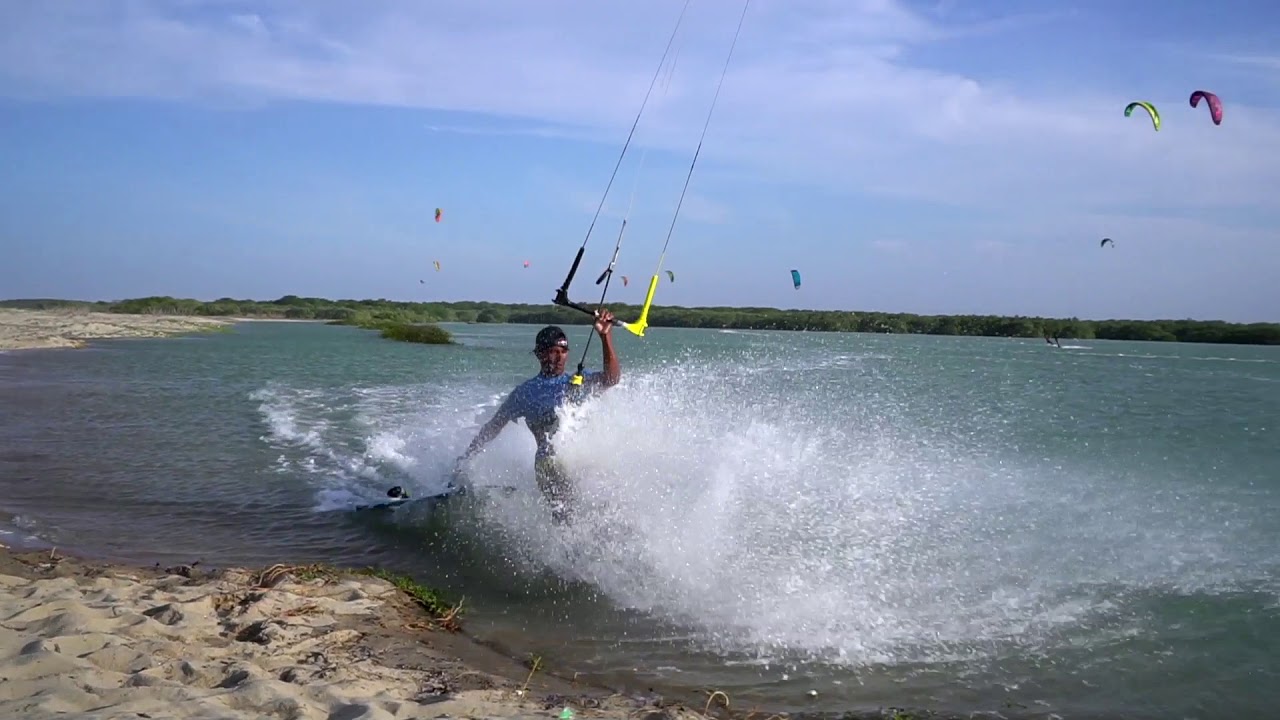 Kitesurfing Technique - Barefoot Water ski Dismount