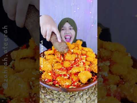 asmr nugget geprek 50 cabe