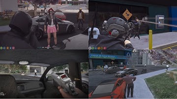 RUST failed to kidnap Ash (Multi POVs) | GTA RP NoPixel 3.0