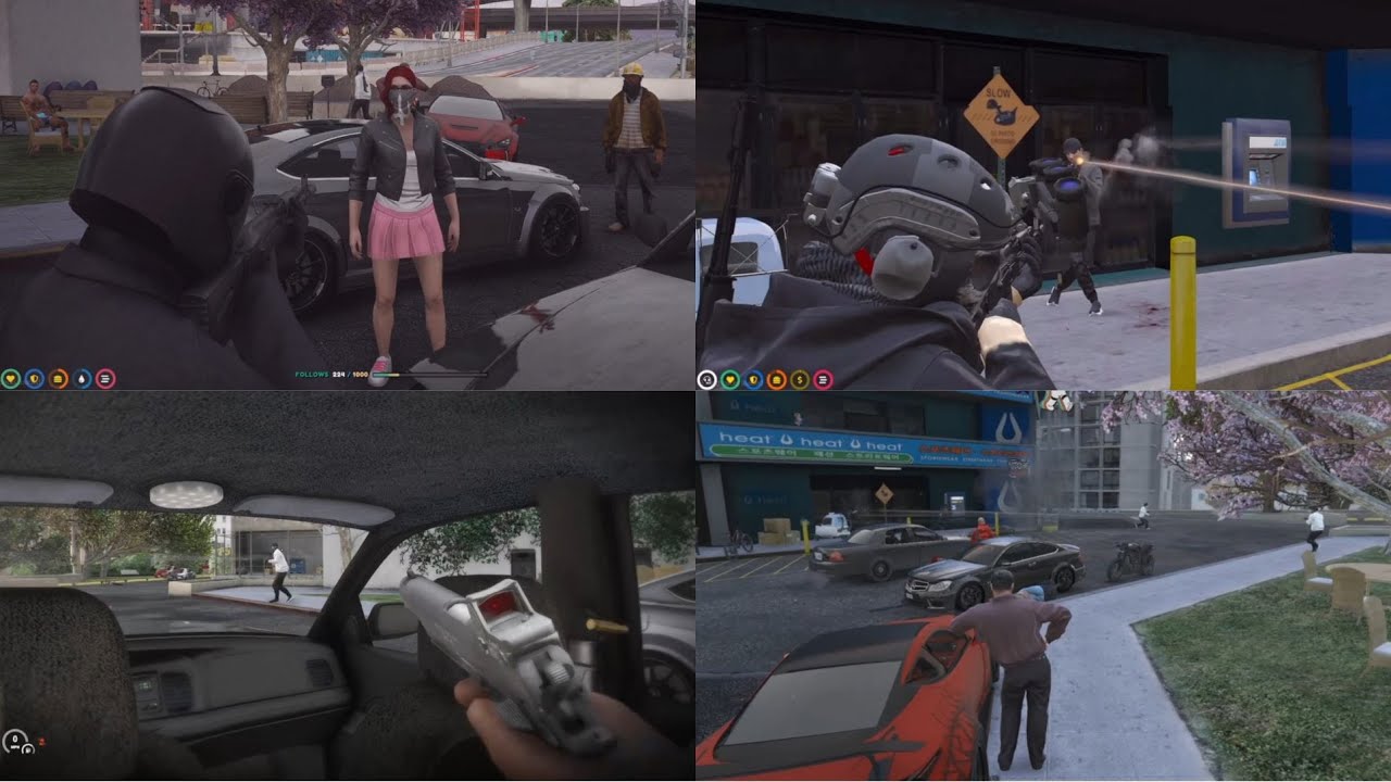 RUST failed to kidnap Ash (Multi POVs) | GTA RP NoPixel 3.0