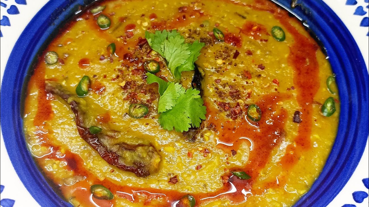 Restaurant Style Masoor Dal at Home 😍  Secret Red Oil Tadka Revealed 😋👌