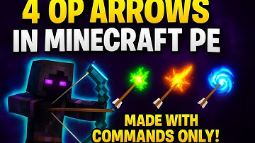 These Arrows Can Do ANYTHING in Minecraft PE 😳 | Custom Command System