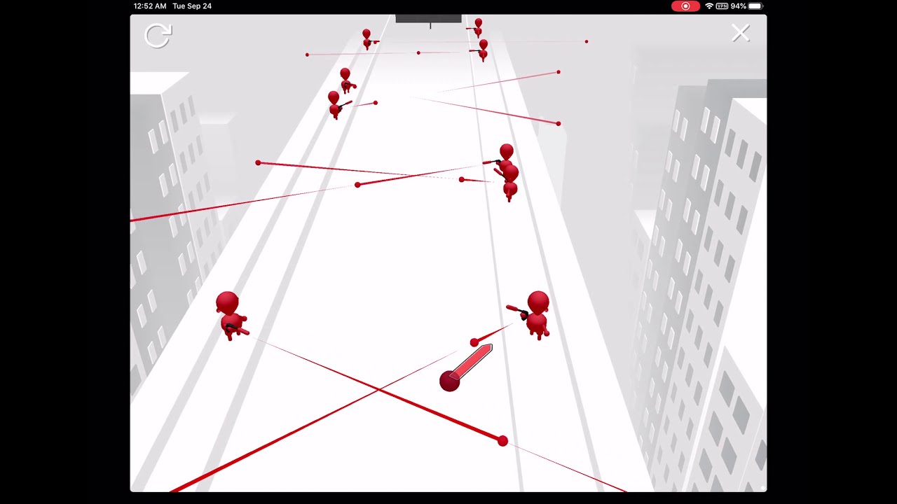 SUPER PUTT levels (SUPERHOT Parody) - WHAT THE GOLF?