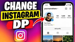 How To Change Profile Picture In Instagram | Add Or Change DP in Instagram