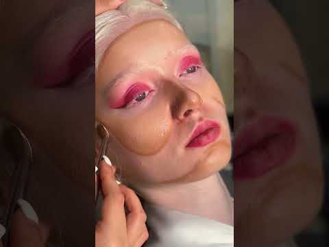 راستش خودمم فکرشونمیکردم اینقدر عروسک بشن آموزش کانتو ارایش میکاپ صورت زال کانتورینگ گریم گریم