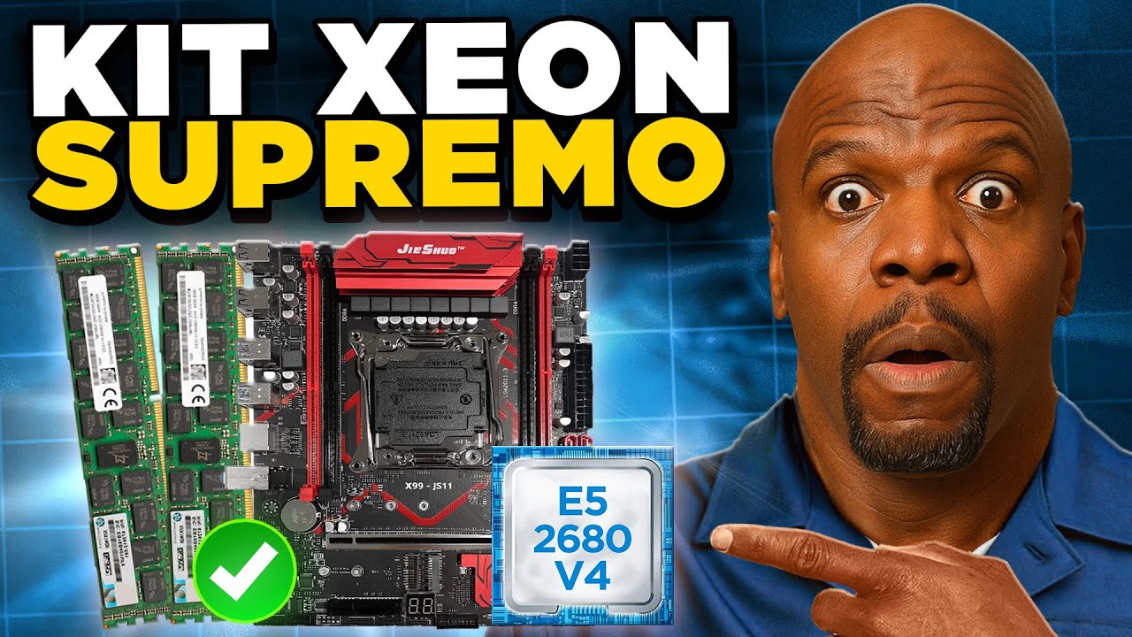 🚨The XEON SUPREME KIT has arrived in Brazil (X99 + 2680v4 + 16GB