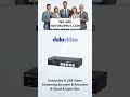 Datavideo NVS-33 H.264 Video Streaming Encoder & Recorder - B-Stock & Open Box