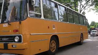 Ikarus 260 trolibusz T600 FILM4 Csáktornya park 2024 máj 18. Budapest 14.k. 03238