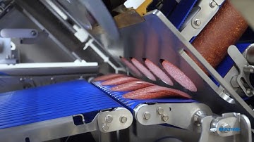 MULTIVAC industriële slicer- en verpakkingslijn voor vleeswaren of kaas