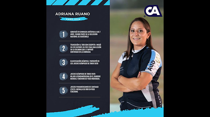 Conozca a Adriana Ruano, atleta nacional de tiro con armas de caza