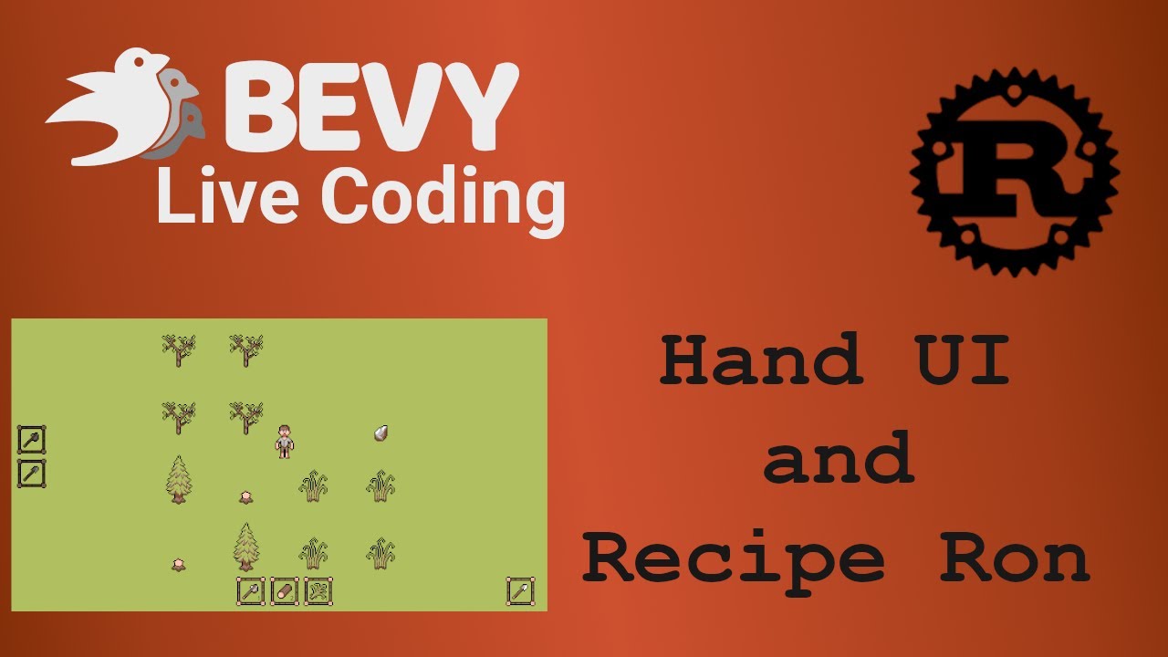 Ron File Type Bevy Longs: Hand UI, Crafting Recipes Ron File, and Cleanup (Ep5) - YouTube