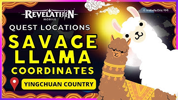 Revelation Infinite Journey SAVAGE LLAMAS Locations Flora Hui Blackie 🟡 Arabella Elric 아라 VTuber 👼🏼