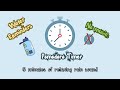 📌 25-Minute Pomodoro Timer | Study with No Music & Water Reminders 💦| Focus Bites