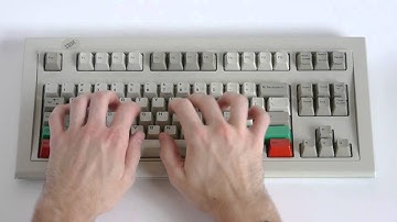 IBM SSK Typing Test (Buckling Springs) - KeyChatter.com