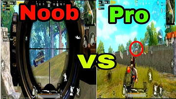 NOOB vs PRO vs HACKER in PUBG MOBILE