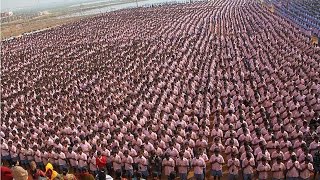 Guinness World Records of Largest Human Sentence, Most Simultaneous High-Fives by Bhubaneswar