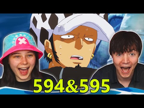 LAW IS REGRETTING THIS ALLIANCE... 👒 One Piece Ep 594 & 595 REACTION & REVIEW