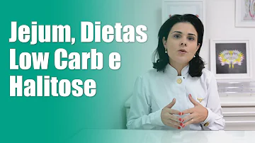 Como acabar com mau hálito na dieta?