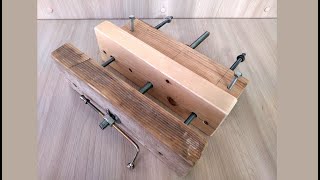 Столярные тиски Сделай сам / Carpenter&#39;s wooden vise DIY