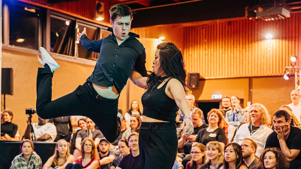 Léo Lorenzo & Coleen Man - 2nd place Strictly Open Finals - D-Town Swing 2024