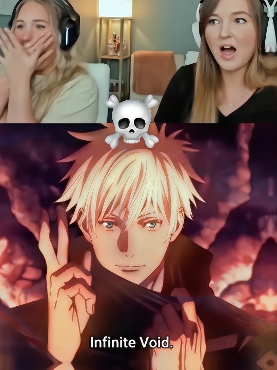 [Girls Reaction To GOJO DOMAIN 🥶🔥]~JJK 4K EDIT