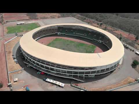 Aliu Mahama Sports Stadium, Tamale | 4K | Aerial