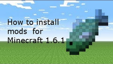 How to install mods for New Minecraft 1.6.1 Launcher