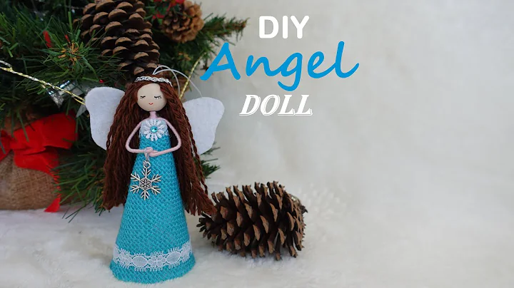 DIY How to Make An Angel Doll | Christmas Angel Do...