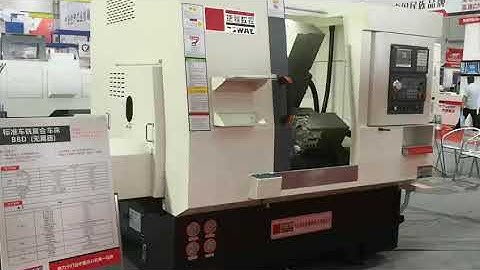 JSWAY丨B8D Multi Axis Gang Type Slant Bed CNC Turning Lathe