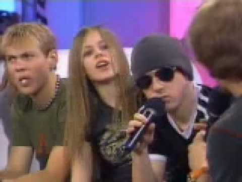 Avril Lavigne With Old Band Interview On Toma Libre Youtube