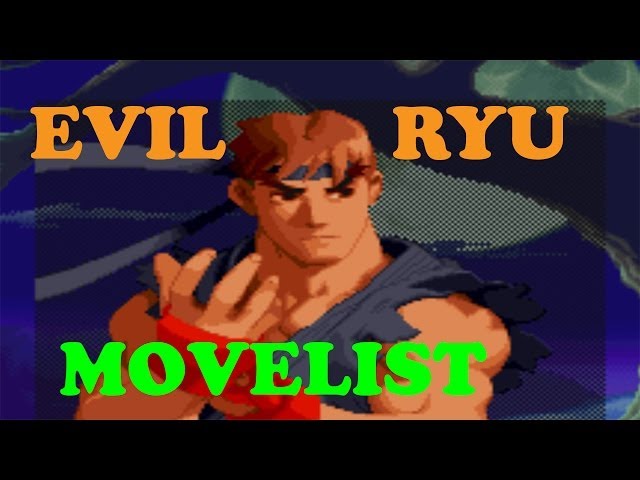 Street Fighter Alpha 2 - Akuma Move List 