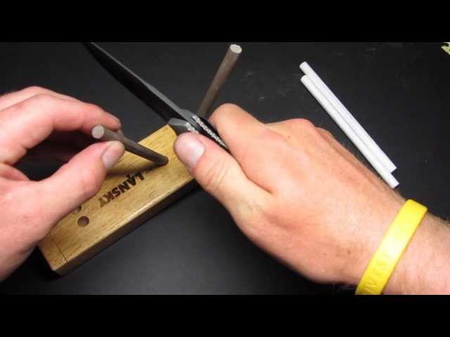 Vintage Crock Stick Knife Sharpener System 
