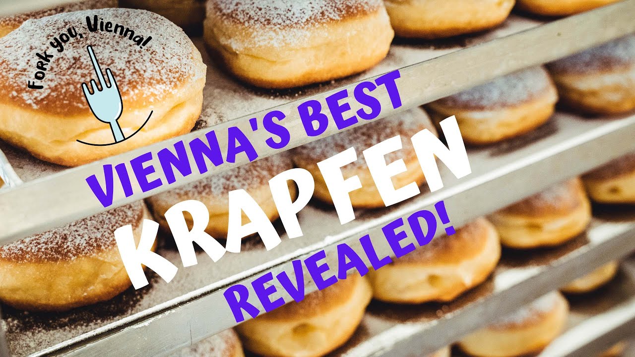 How Vienna&amp;#39;s BEST Krapfen is made &amp; how to eat it without getting it ...