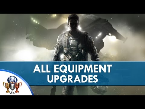Call of Duty Infinite Warfare - All Armory and Equipment Upgrade Locations (Fully Equipped Trophy)