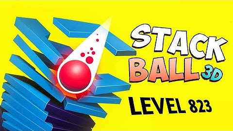 STACK BALL LEVEL 823 || GAMEPLAYS BEST GAME OFFLINE