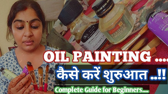 How To Use Linseed Oil And Turpentine In Oil Painting!