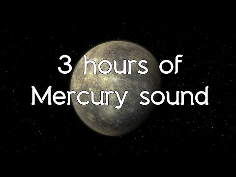 ? Mercury sound in high quality white noise ASMR Space sounds Connect to the universe