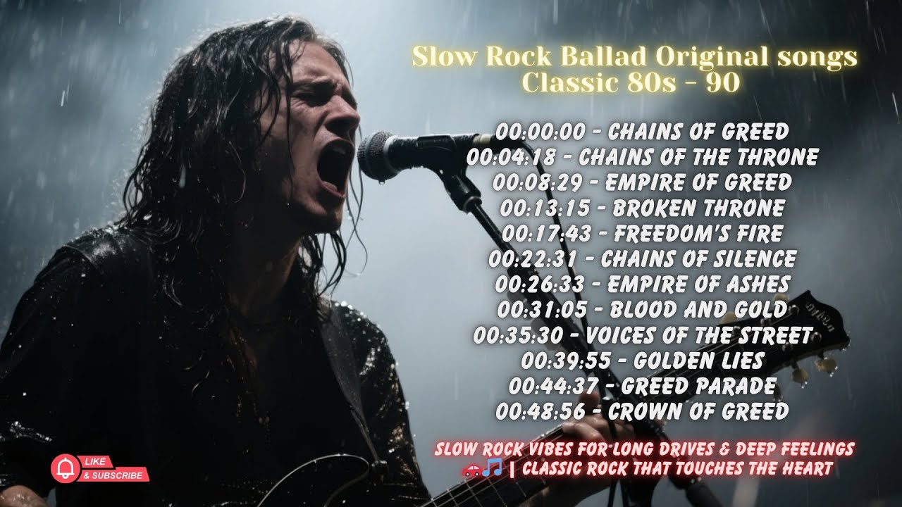 Classic Rock Love Songs to Heal Your Soul 🔊🎧 Rock Ballads 70S 80S 90S 🔊 ...