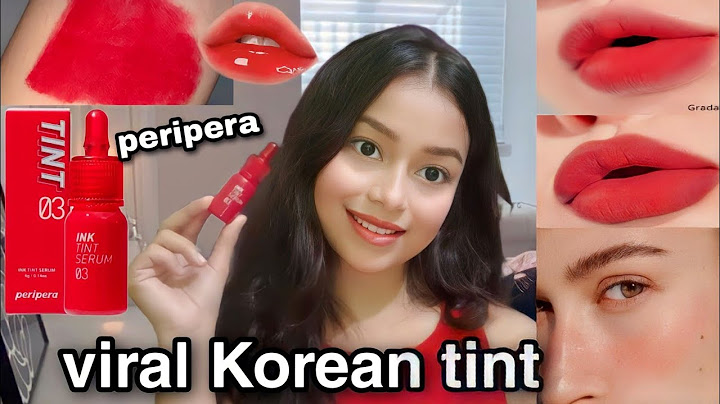 Peripera ink skin tint review indonesia năm 2024