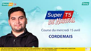 SUPER TOP 5 PREDICTION (R1-C4) | 15/04/2026 | AT CORDEMAIS