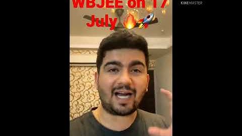 WBJEE exam date 2021 😱 | wbjee exam pattern | Short video | @Vineetkhatri sir | #wbjee #shorts