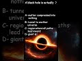 What Is a Black Hole, Really? #physics #science #education #generalrelativity