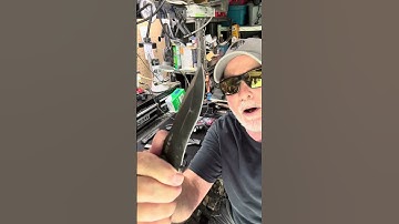 How I Sharpen Recurve Shaped Blades