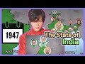 Korean Reacts to 【The State of India】 | How States of India was Formed after the Independence |EIC